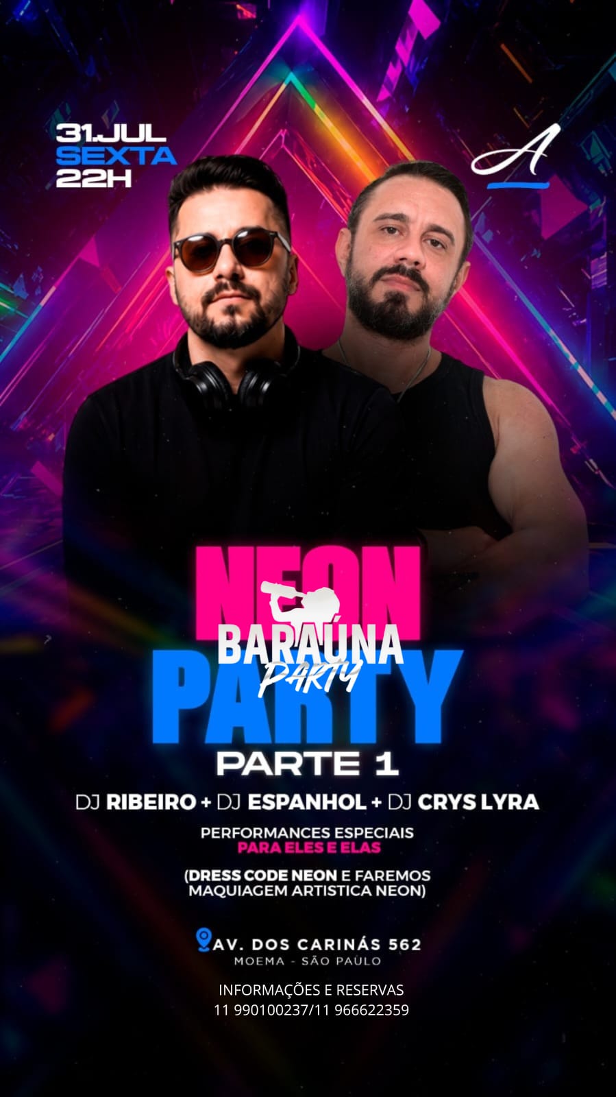 No momento, você está visualizando BARAÚNA NEON PARTY – ASHA CLUB