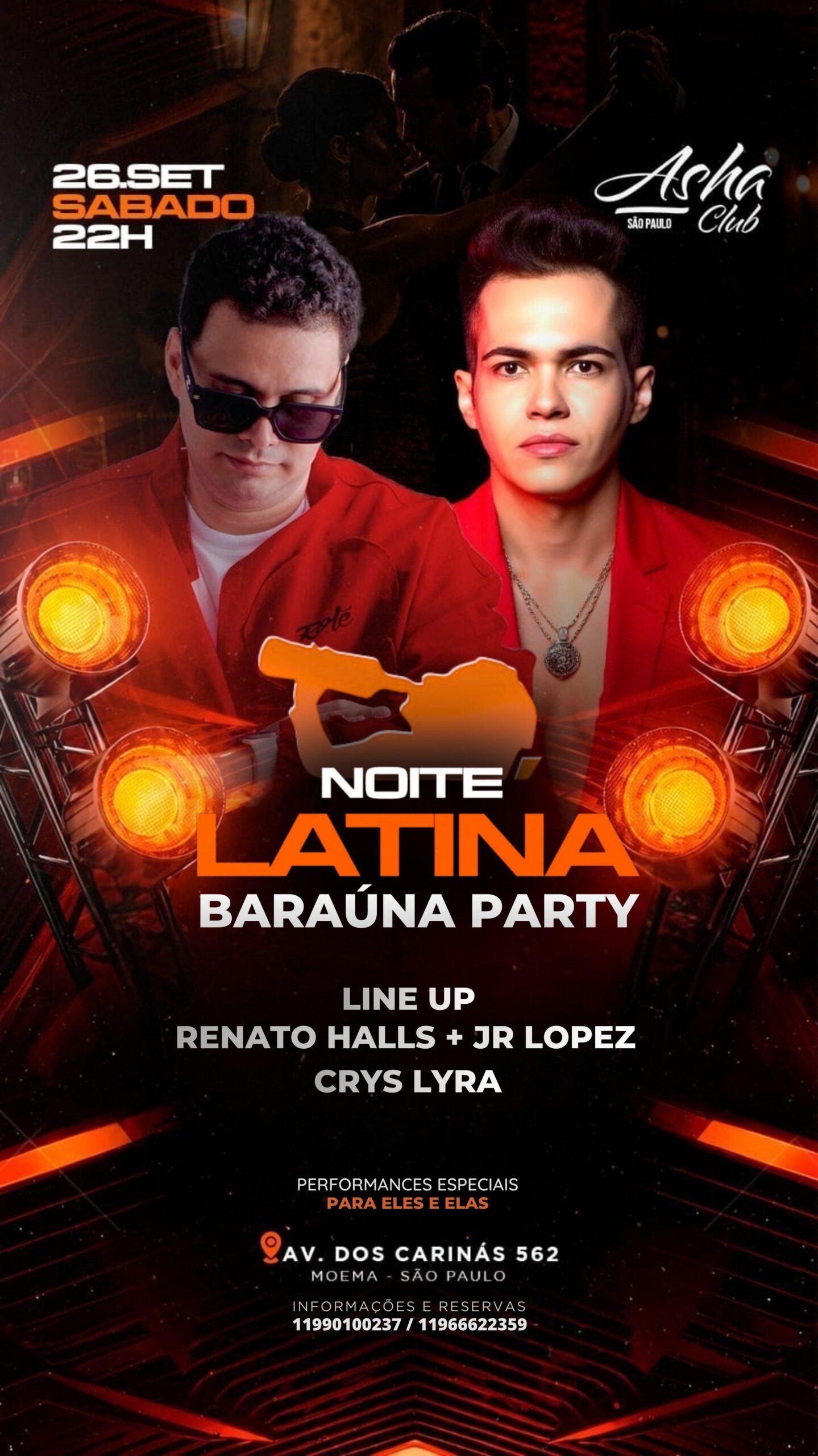 No momento, você está visualizando BARAÚNA PARTY NOITE LATINA